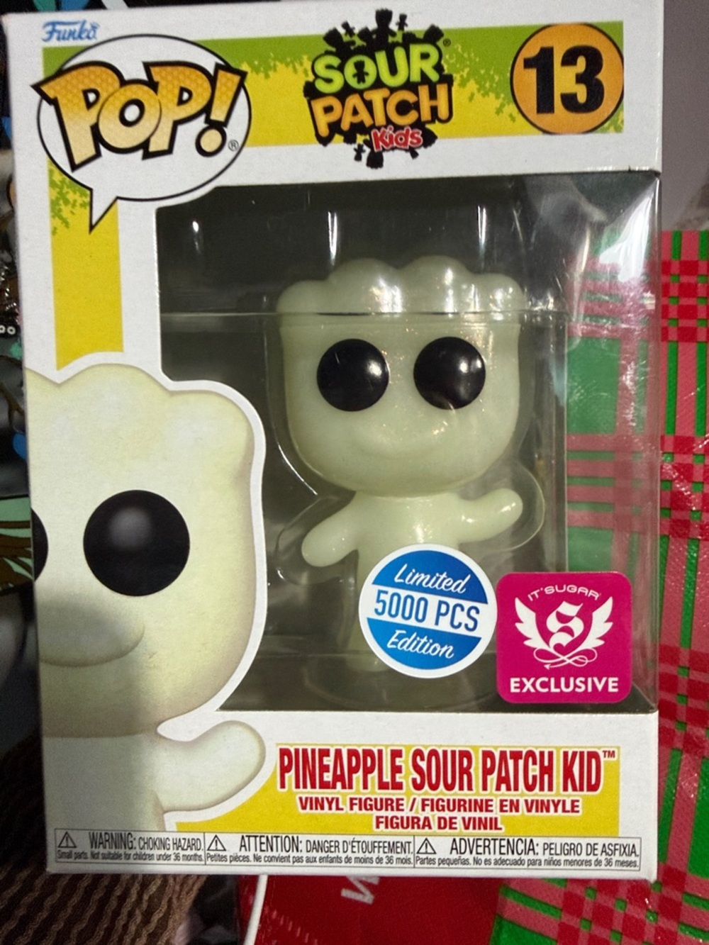 LIMITED Funko Pineapple Sour Patch Kid Vinyl Figure